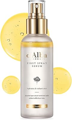 Di alba italian white travel first spray serum (végétarien), sérum visage hydratant radiant
