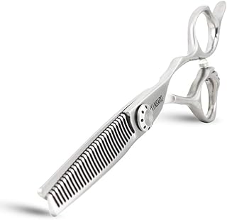 Ciseaux à cheveux 15 cm, ciseaux amincissants, ciseaux de barbier, 30 dents, 440
