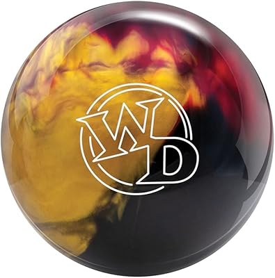 Boule de bowling pré-percée columbia white dot 300 - écarlate/noir/or
