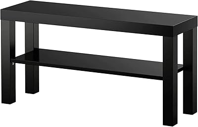 Table tv simple 32 pouces / 90 x 26 cm / noir