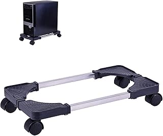 Support de tour d'ordinateur au sol ocuzz®, support de bureau avec roulettes, support
