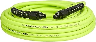 Tuyau d'air flex zilla pro, 1/4" x 50', robuste, léger, hybride, vert zilla