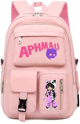 Sac à dos pour ordinateur portable goodrun school avec design anime afmau, sac