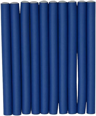 10 pièces bigoudis en mousse souple bobines de cheveux en silicone flexibles outils