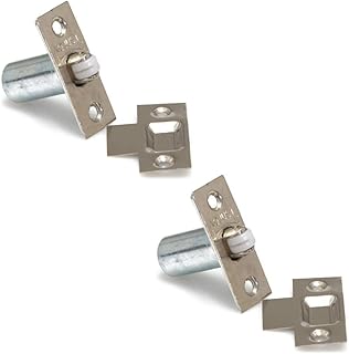 Bouton pivotant réglable xfort®, loquet de porte à bille pivotant en chrome satiné