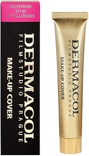 Fond de teint à couverture complète dermacol make-up cover - 100 % original