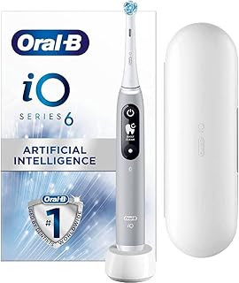 Brosse à dents électrique oral-b eo 6 avec technologie eo révolutionnaire, tête
