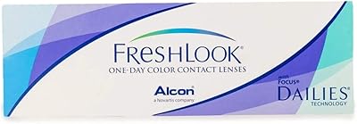 Lentilles de contact freshlook daily grises - paquet de 30 - rx