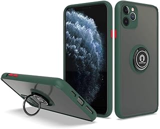 Coque mobile zobitek huawei nova y61 avec un anneau métallique rotatif et une béquille