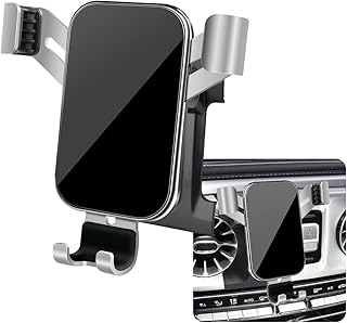 Lunqin support de téléphone de voiture pour benz g classe g 2019-2023 amg