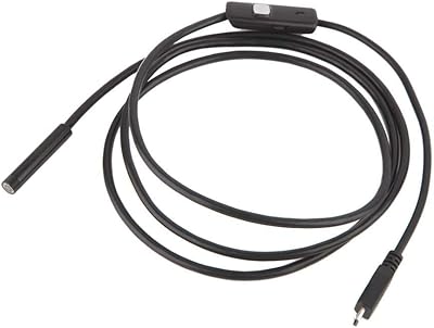Caméra d'inspection endoscope avec tube enroulé, entrée usb, conception étanche pour appareils android