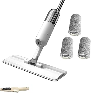 Vadrouille à sol en microfibre hoto avec bouteille rechargeable de 350 ml