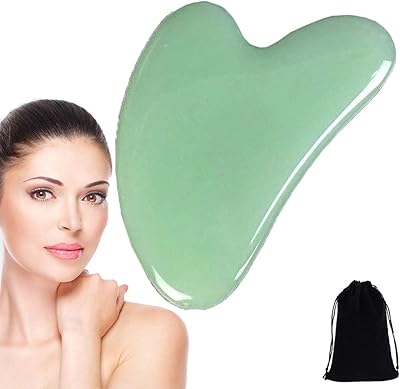 Outil de massage gua sha planche de jade naturel outil rouleau en pierre