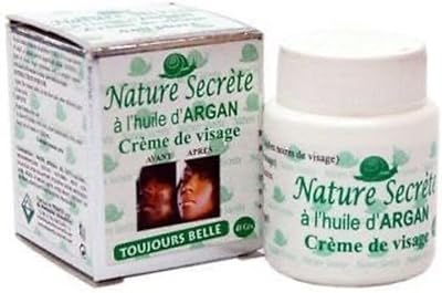 Crème visage nature secret à l'huile d'argan 40g et grand savon