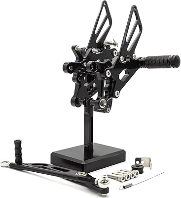 Ensemble de repose-pieds avant et pédales de frein entièrement réglables cassés pour yamaha