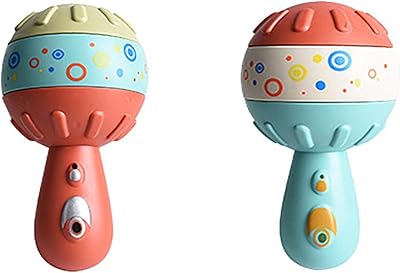 Hochets à main milike baby, maracas, hochets, jouets de préhension et de réconfort