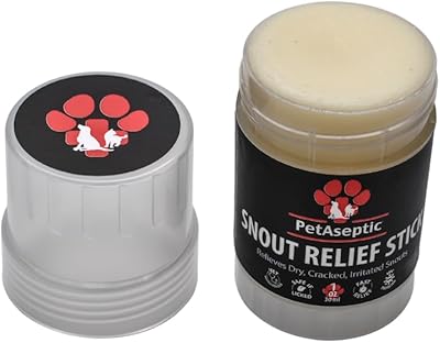 Bâton de soulagement du museau petaseptic pour chiens | hydrate les museaux secs