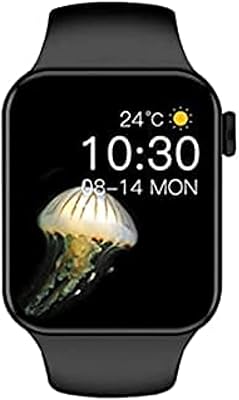 Montre intelligente t100 plus série 7 pour rappel d'appels et de messages, tension