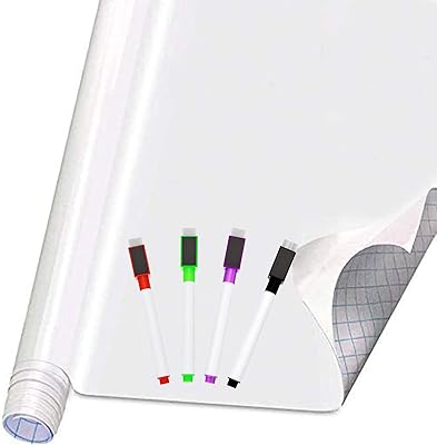 Papier pour tableau blanc autocollant steinbaugh - 17,7" x 78,7"