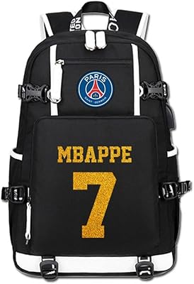 Sac à dos mbappe pour enfants, sac à dos, sacs de sport, mode