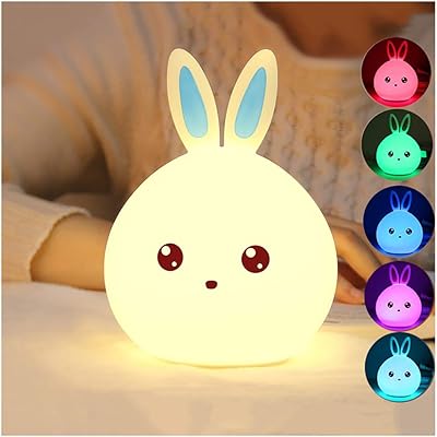 Lampe de chevet lampe de nuit pour enfants chargement usb changement de couleur
