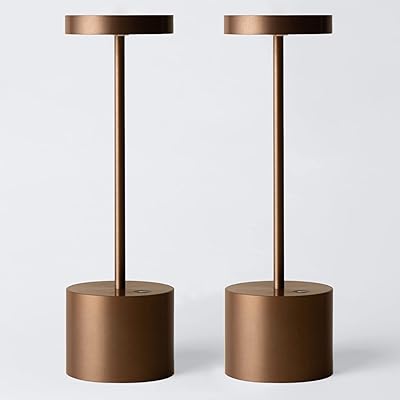 Lampe de table led sans fil syke fht avec puce de charge