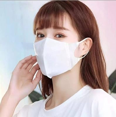 Masque de protection 3d pour adultes avec boucle d'oreille élastique (20 pièces/boîte)