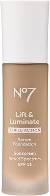 Fond de teint sérum triple action no7 lift & luminate