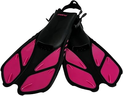 Palmes de plongée maru palmes avec boucles réglables talon ouvert parfaites pour la natation