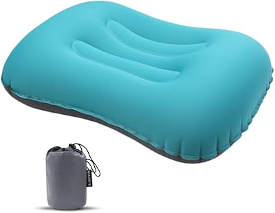 Oreillers gonflables légers shaya pour les voyages et le camping - couette compressible, compacte et gonflable. (bleu). Achetez malin avec Diaytar Sénégal, votre partenaire shopping 100% digital