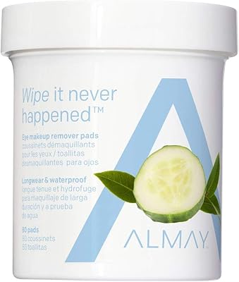 Lingettes démaquillantes pour les yeux imperméables longue durée almay pour unisexe