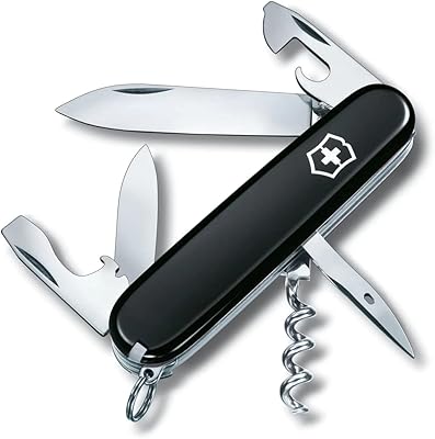 Couteau de poche suisse victorinox spartan, taille m, outil multifonction, 12 fonctions, lame