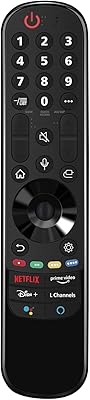 Télécommande vocale allimity mr21ga de remplacement pour lg oled qned nanocell