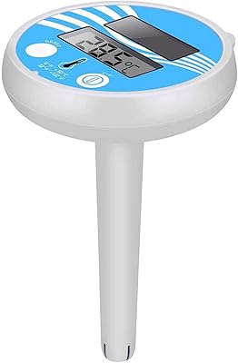 Thermomètre solaire numérique professionnel skido pour piscine extérieure et spa