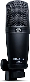 Microphone à condensateur cardioïde pré-sonos m7, noir