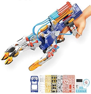 Kit de bras robotique réglable pour enfants, bras mécanique pour enfants, kit hydraulique