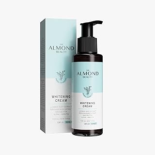 Crème blanchissante pour la peau de the almond beauty - crème éclaircissante