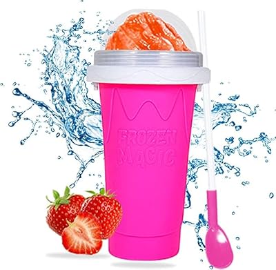Machine à granité surgelée portable pour milkshake, granité et sorbetière - dessert glacé