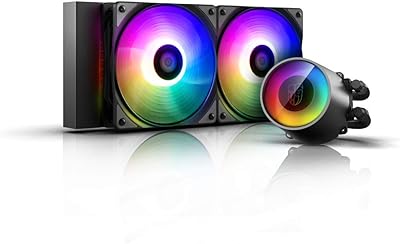 Deep cool castle refroidisseur de processeur liquide tout-en-un rgb v2 de 240 mm