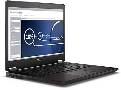 Ordinateur portable professionnel léger dell latitude 7480 avec processeur core i5-6300u, 8 go