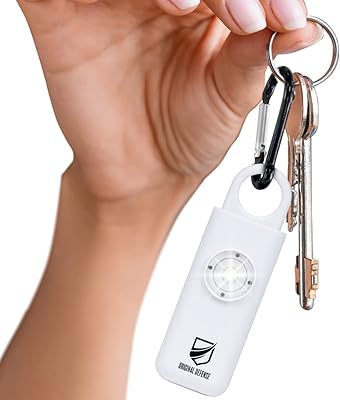 Jouet de mât d'auto-défense original, porte-clés d'alarme de sécurité personnelle original pour femmes