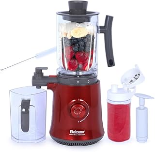 Mélangeur de yoga silencieux balzano 1,5 l, machine à smoothies avec technologie
