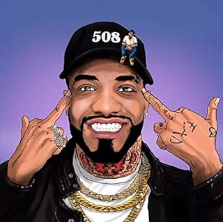 Affiche united mart joyner lucas torre lanez - affiche musicale 12 x 18"