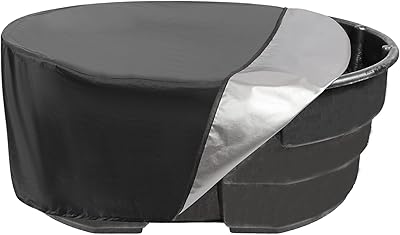 Couvercle de réservoir étanche oxford 420d pour réservoir ovale de 100 gallons, gardez