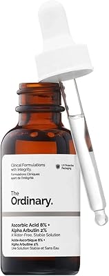 Acide ascorbique ordinaire 8% + alpha-arbutine 2%, 30 ml, vitamine c