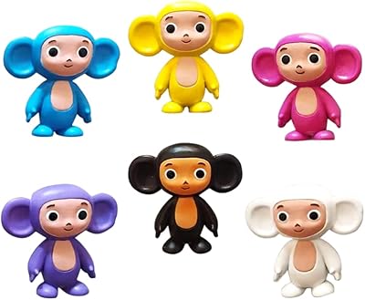 Toppers de gâteau cheburashkas fisapbxc 6 pièces décorations de gâteau de singe à grandes oreilles décoration de gâteau d'anniversaire décoration de gâteau drôle de fête d'anniversaire mignonne cadeau pour enfant. Diaytar : Des prix qui défient toute concurrence