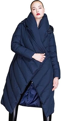 Manteau d'hiver long matelassé pour femme, veste à capuche rembourrée extra large xl
