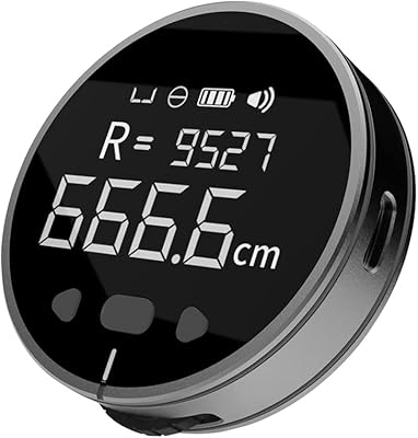 Télémètre électronique à écran lcd 8 en 1 99 mètres hd outil