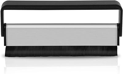 Brosse de nettoyage pour disques vinyles ensemble de brosses antistatiques en fibre