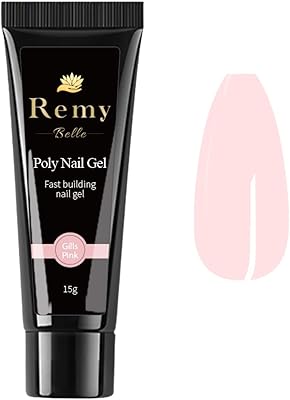 Remy bell diy acrylique poly gel, colle cristal pour glitter nail art extension rapide (gel rose). Diaytar : Votre allié pour des achats malins et économiques